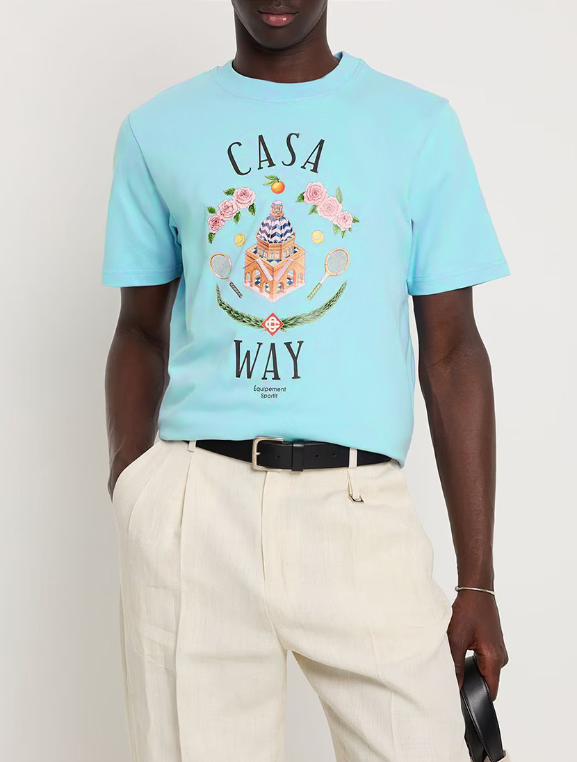 CASA Way 티셔츠 ( MINT BLUE )