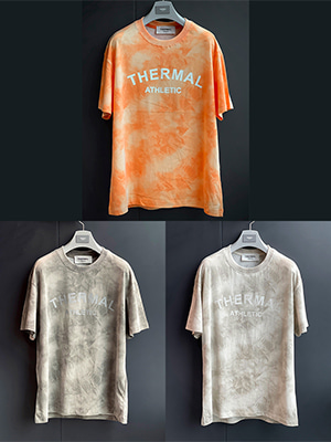 [THERMAL] 002 워터 프린트 티셔츠 ( 3 color )